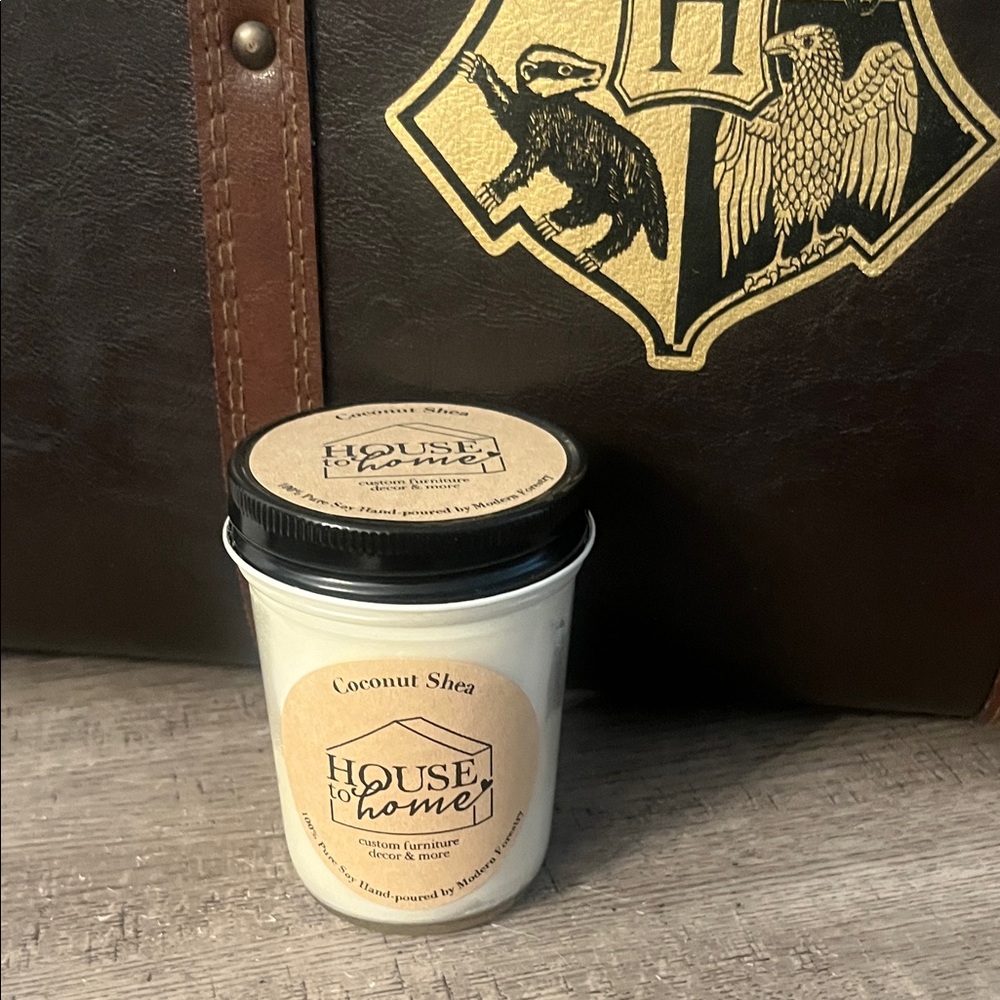 Coconut Shea Scented 100% Soy Candle